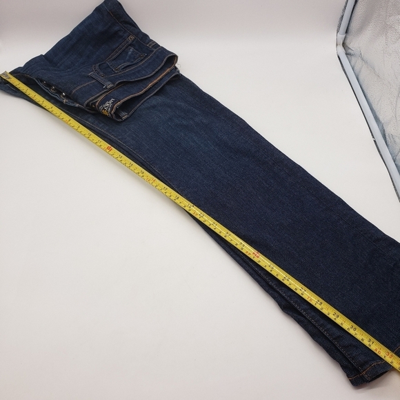 Lucky Brand Women US Size 4 Waist 27 Sienna Tomboy Straight dark blue jeans - Picture 11 of 12